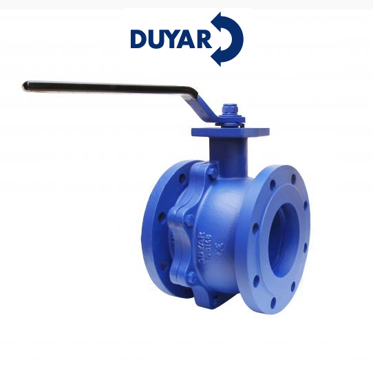 Robinet de inchidere cu sfera corp fonta cu flanse PN 16 DN 32 DUYAR VANA