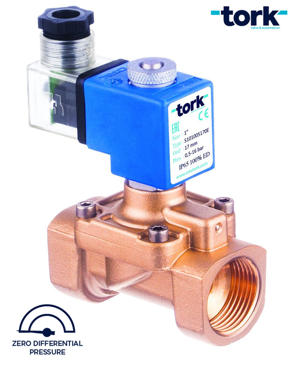 Ventil electromagnetic normal inchis S1000 DN 15 (1/2")