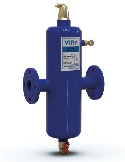ViraPlus_SC-F_050 Separator de aer si namol cu flanse DN 50