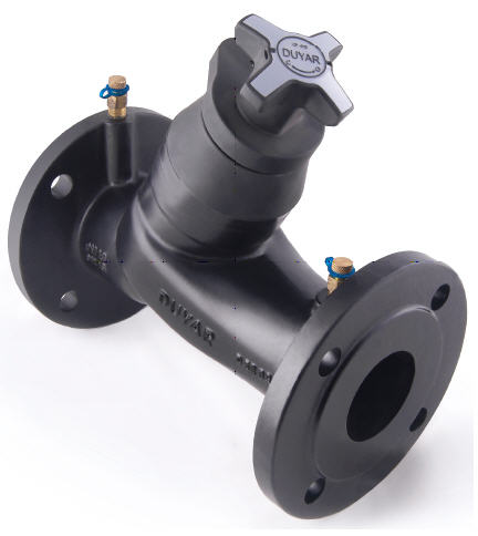 Robinet de echilibrare hidraulica corp fonta cu flanse PN 16 DN 50 DUYAR