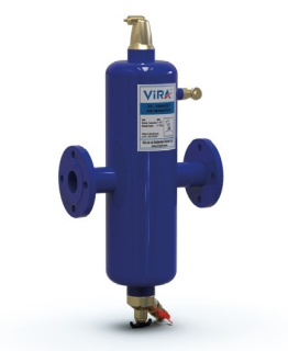 ViraPlus_SC-F-M_150 Separator magnetic de aer si namol cu flanse DN 150